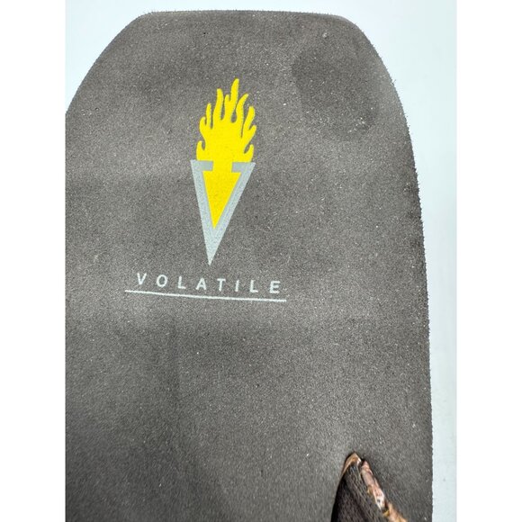 Volatile Women's Chunky Wedge Platform Flip Flop Thong Sandal Sz 11 Brown Casual - Picture 2 of 11